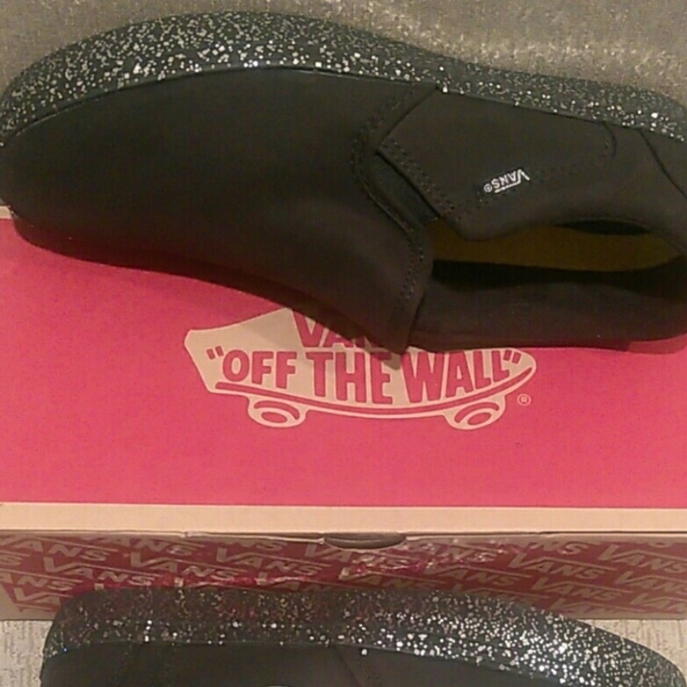 Vans Asher Deluxe slip on,brushed Canvas/confetti. - Picture 2 of 2